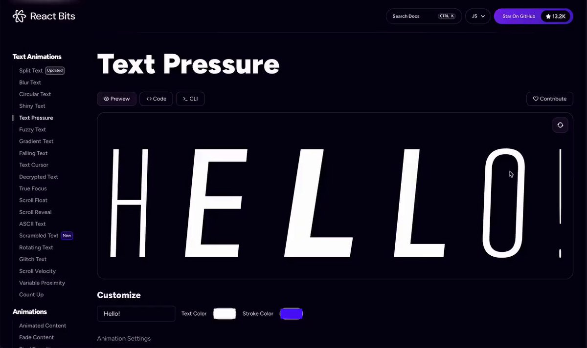Revolutionizing UI Animations: Introducing ReactBits