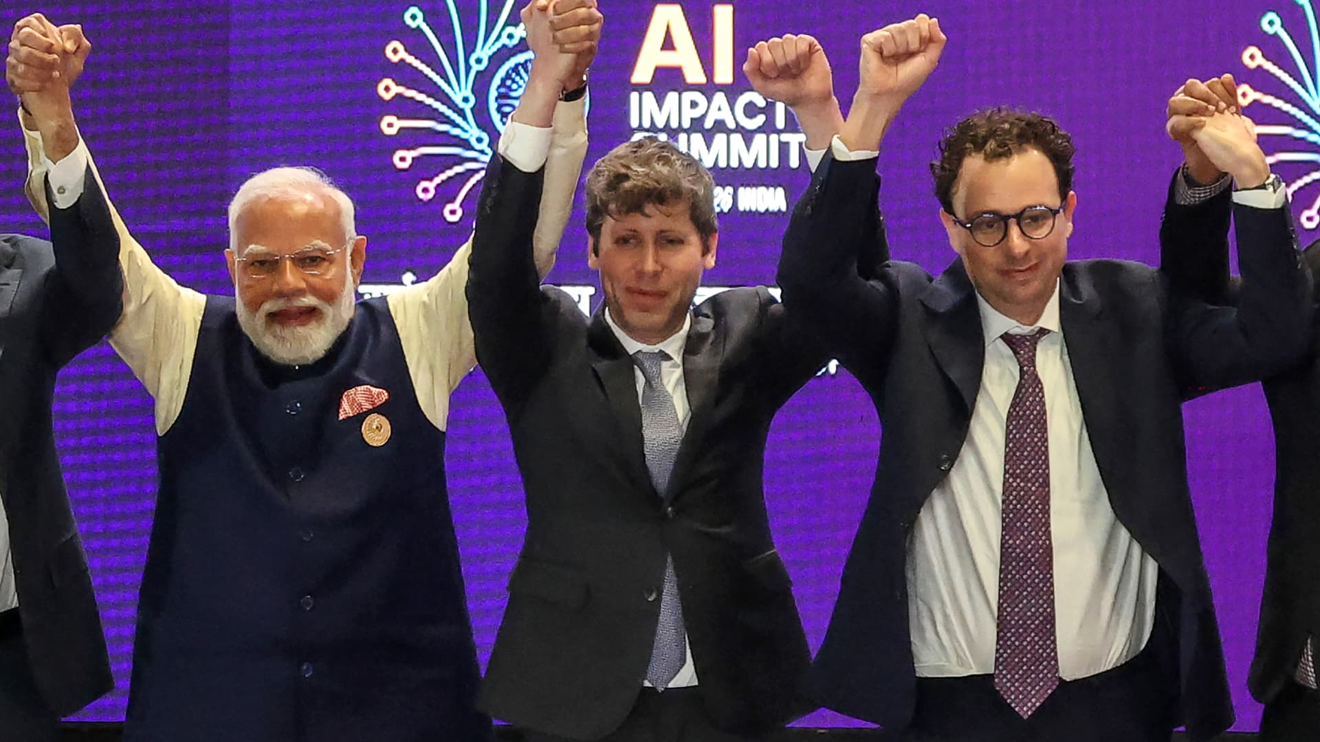 AI Rivals Clash: OpenAI and Anthropic CEOs' Awkward Moment Reveals Heated Competition
