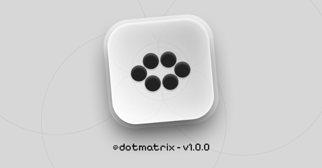 Dot Matrix adds 55+ free React dot‑matrix loaders