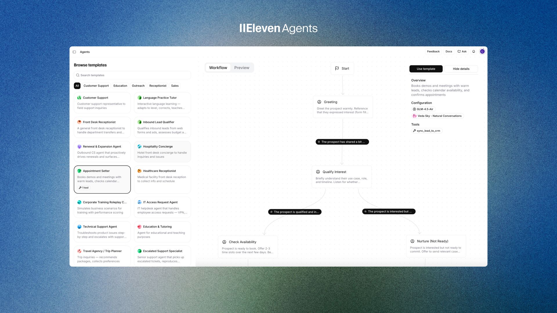 ElevenLabs launches 50+ pre‑configured Agent Templates