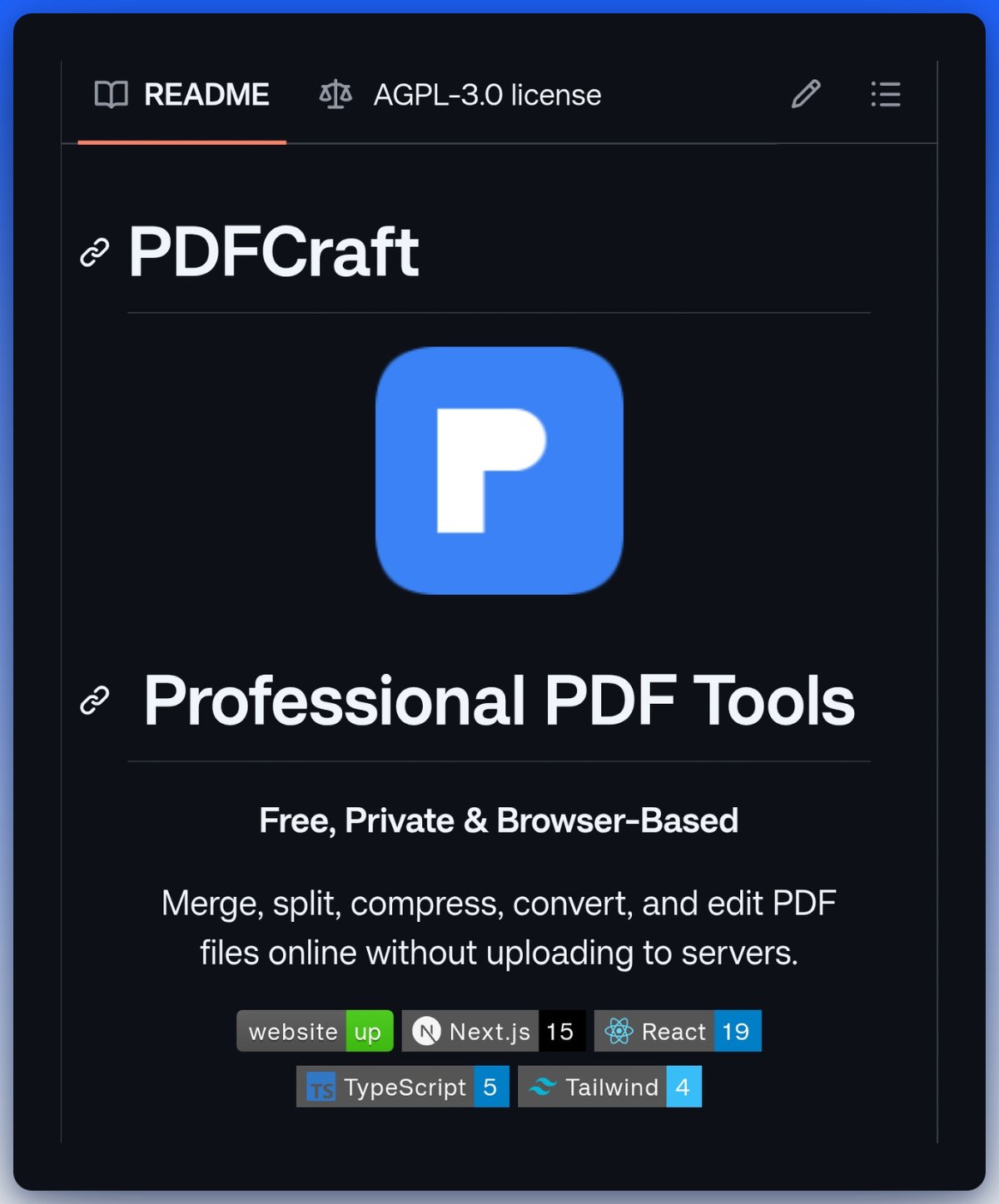 GitHub Projects releases browser‑only PDF toolkit with 90+ tools