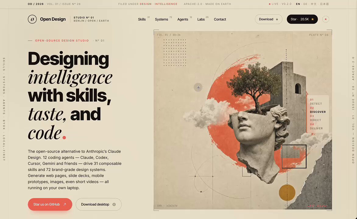 Open Design Skills released as open-source design system