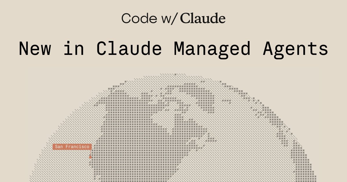 Claude Managed Agents launches dreaming mode and beta orchestration