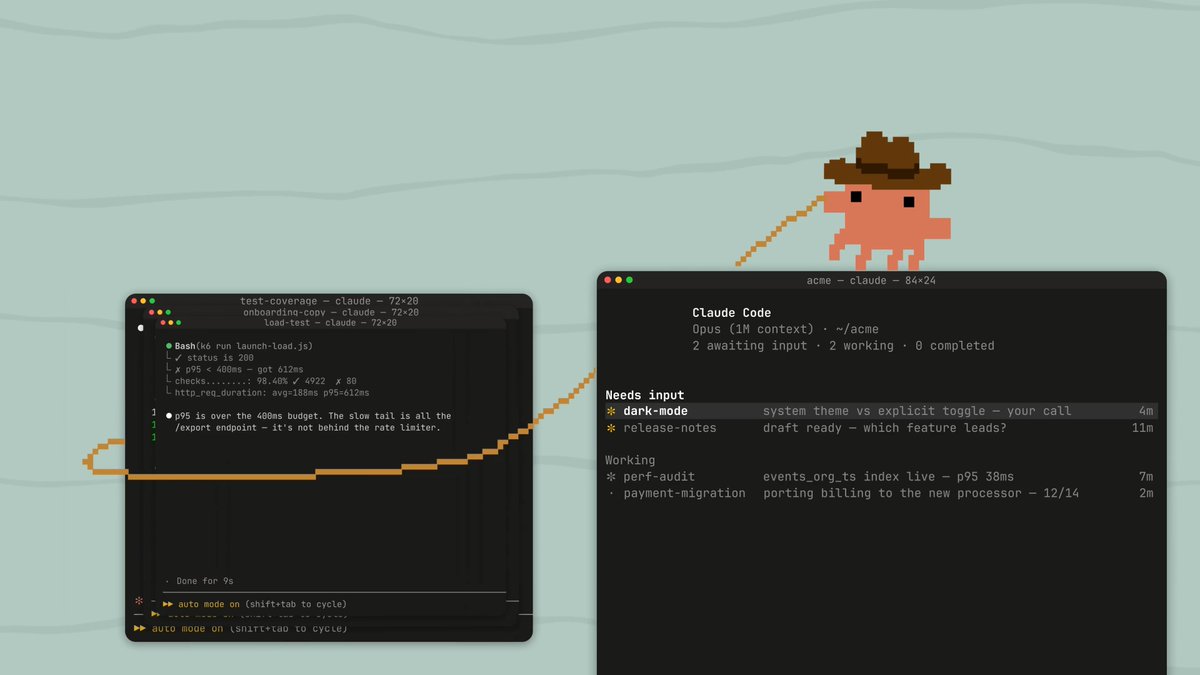 Claude Code introduces an agent view listing all sessions