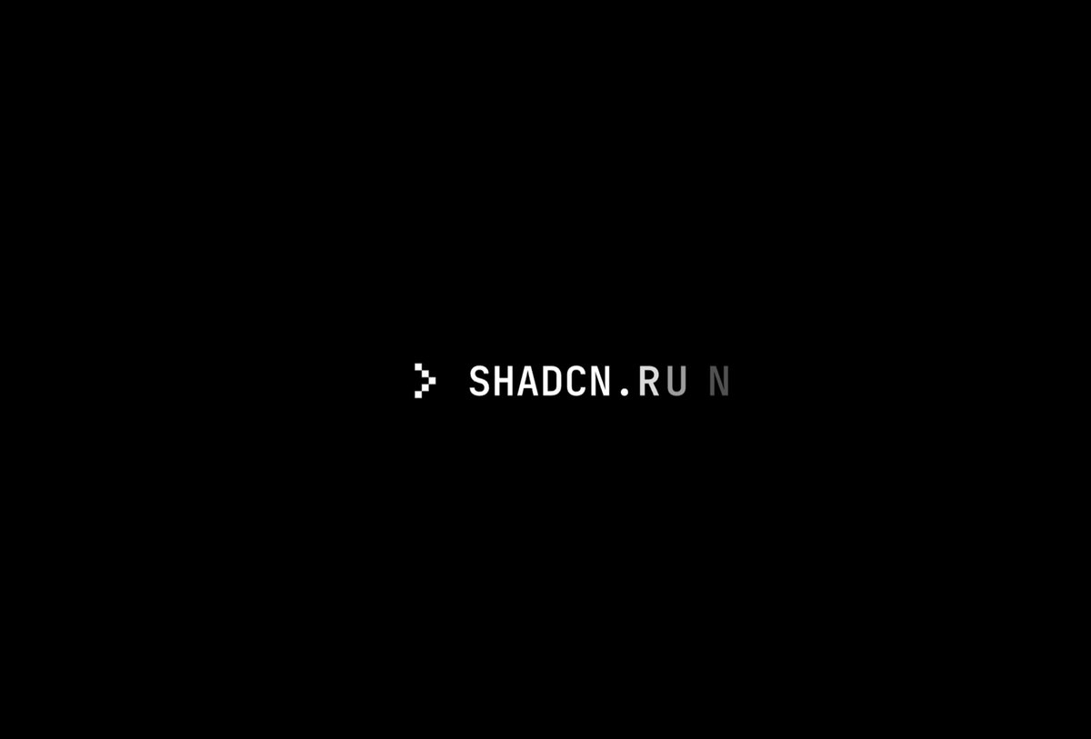shadcn/ui ships a full design‑system CLI