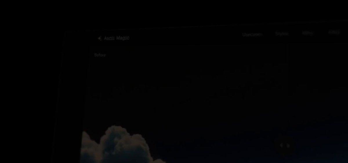 Ascii Magic launches AI-animated landing page