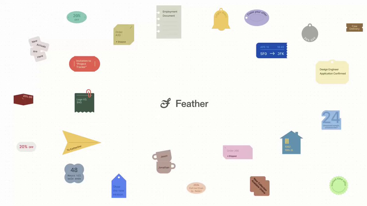 Feather launches a self‑organizing inbox service