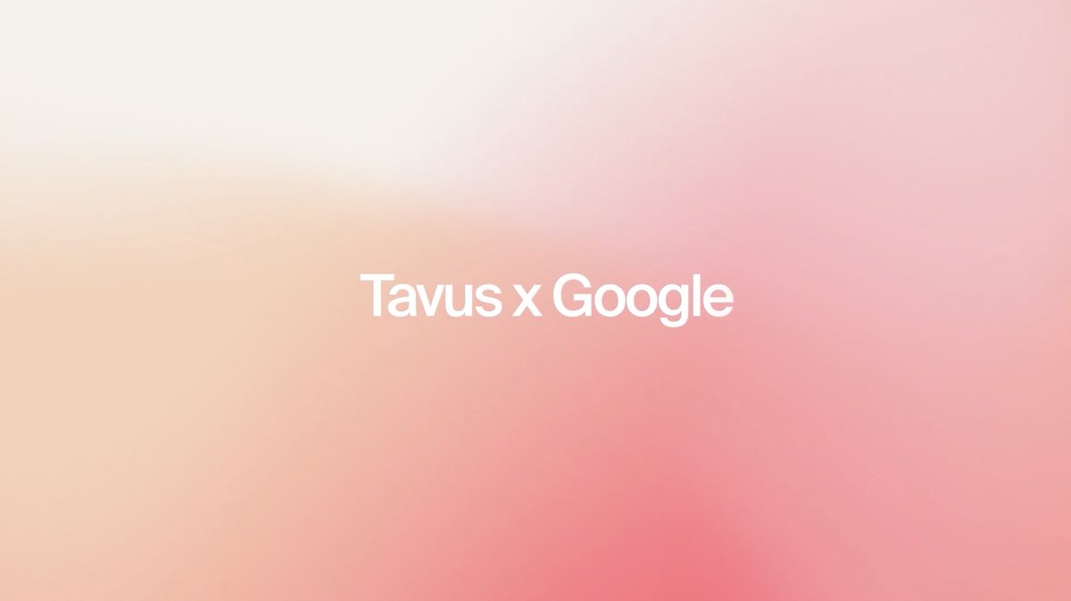 Tavus adds a Google Meet participant integration