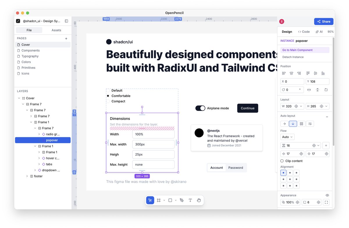 OpenPencil launches 7 MB design app with .fig support, AI and CLI