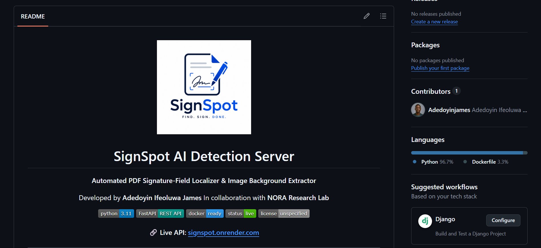 SignSpot launches AI PDF signature field extractor