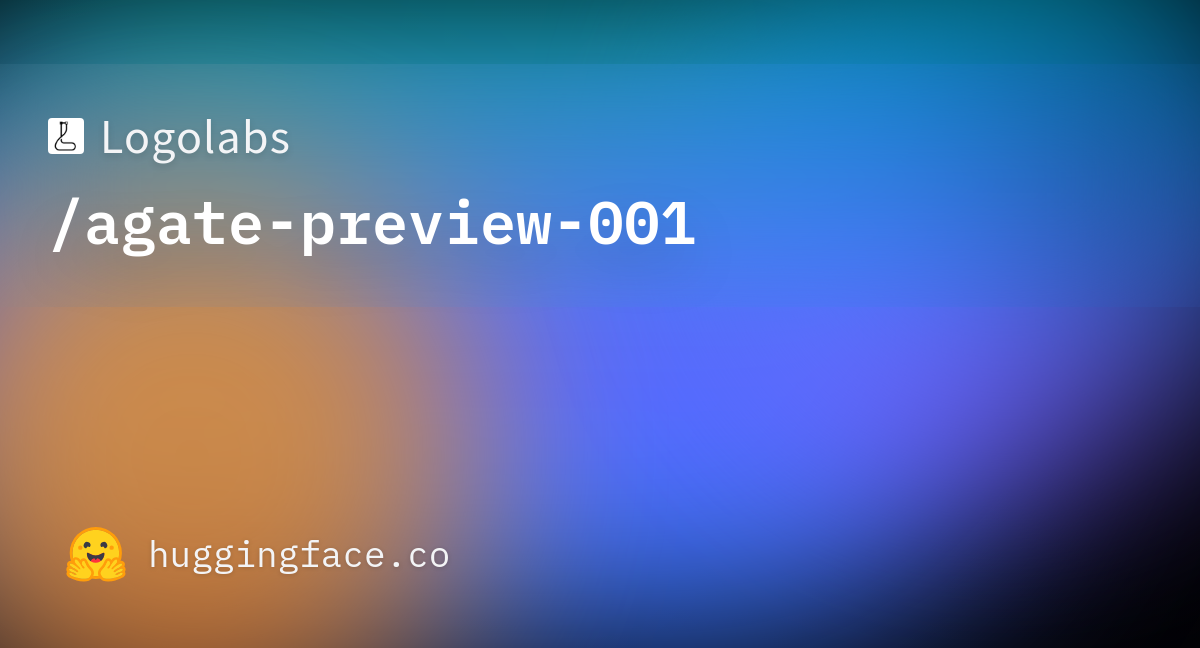 Logolabs releases Agate 260M‑parameter text‑to‑image model on Hugging Face