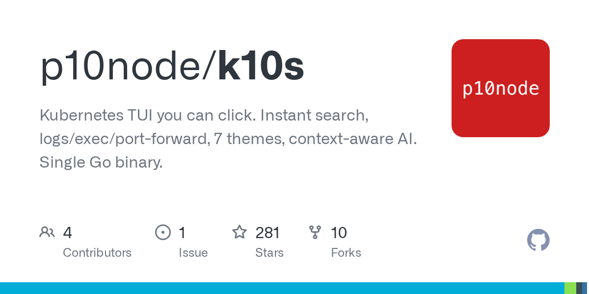k10s adds mouse‑driven UI and built‑in AI to Kubernetes terminal