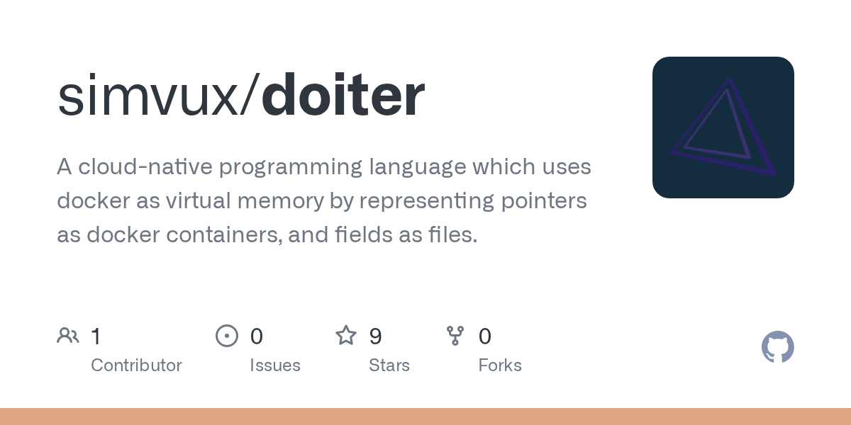 Doiter launches a Docker‑backed language that treats containers as memory