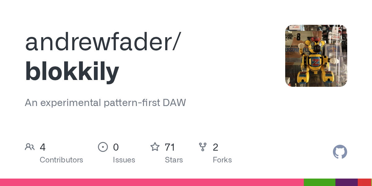 Blokkily launches experimental pattern‑first DAW with CLAP support